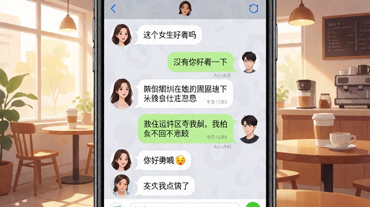男生点赞别的女生被拆穿后，还能嘴硬说是'怕不回不礼貌'。