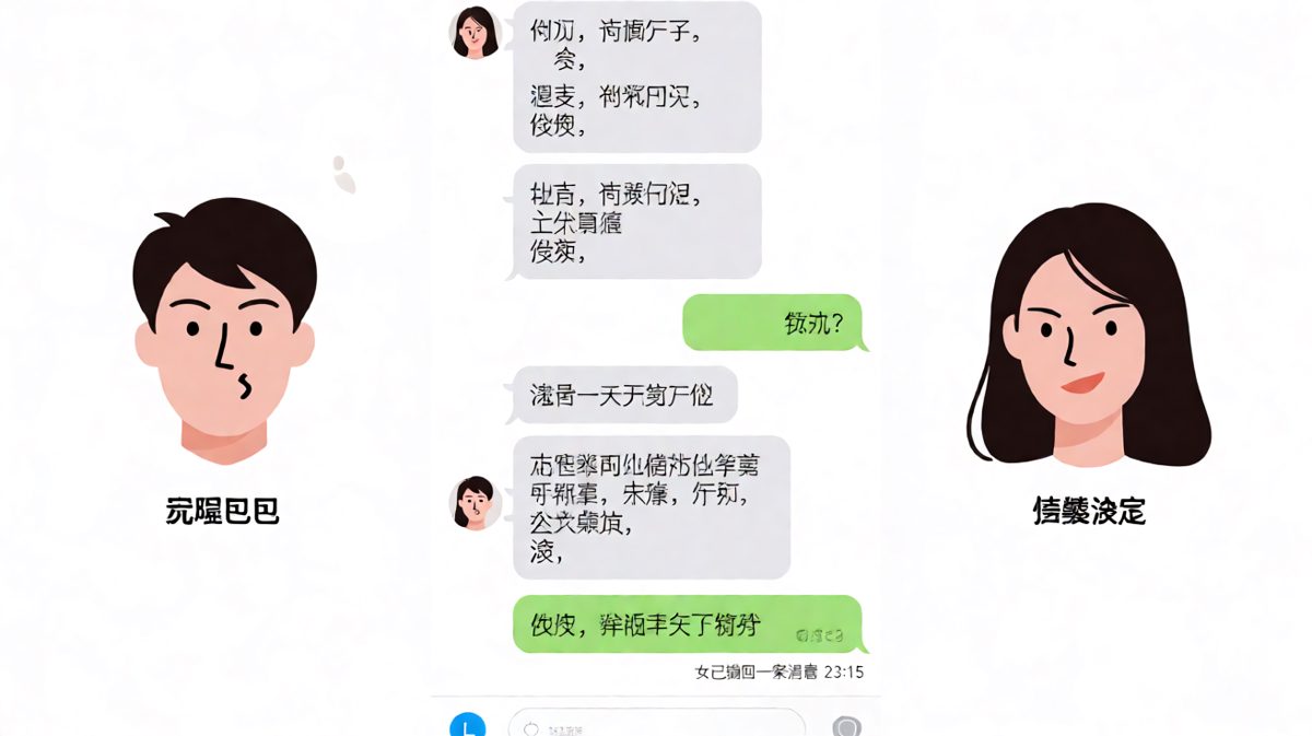 男方以为对方没生气，结果越哄越炸，最后跪键盘还要两副