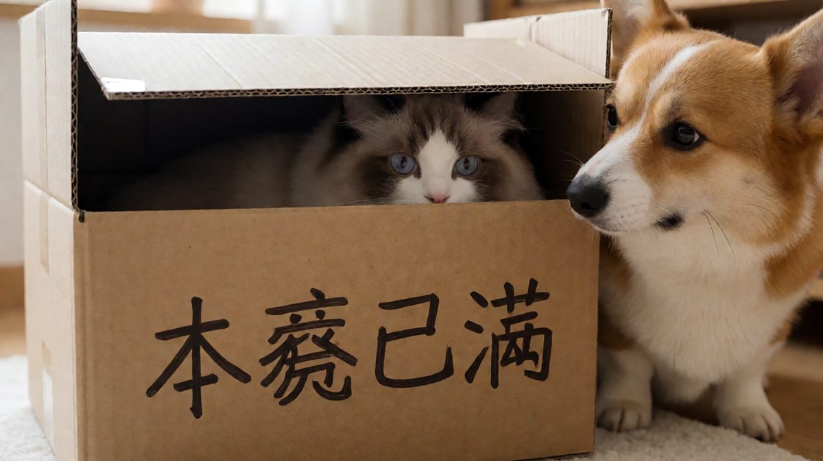 猫咪的生意：猫窝出租，谢绝参观。
