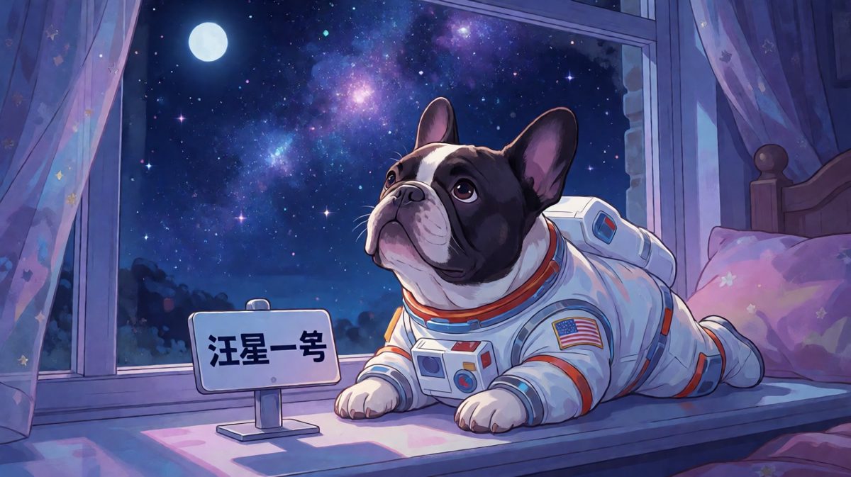 法斗的宇宙梦想：地球已经装不下我了。