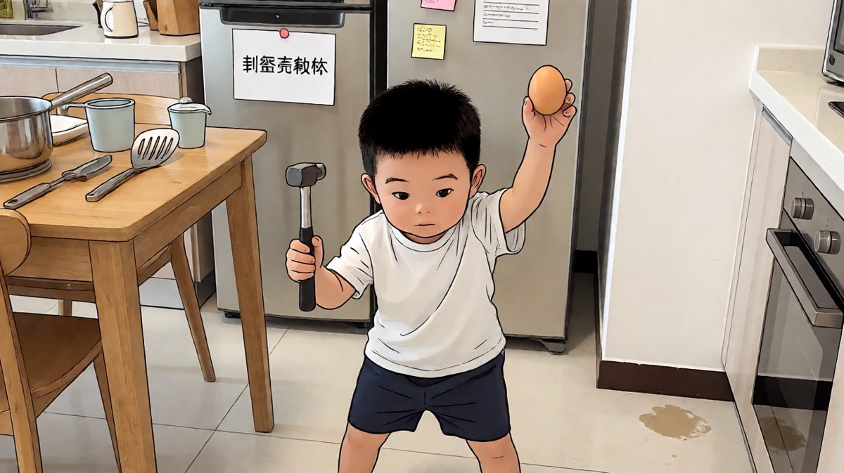 小明按照AI建议认真操作