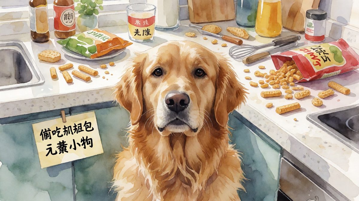 不是我吃的，是零食自己跳进嘴里的！