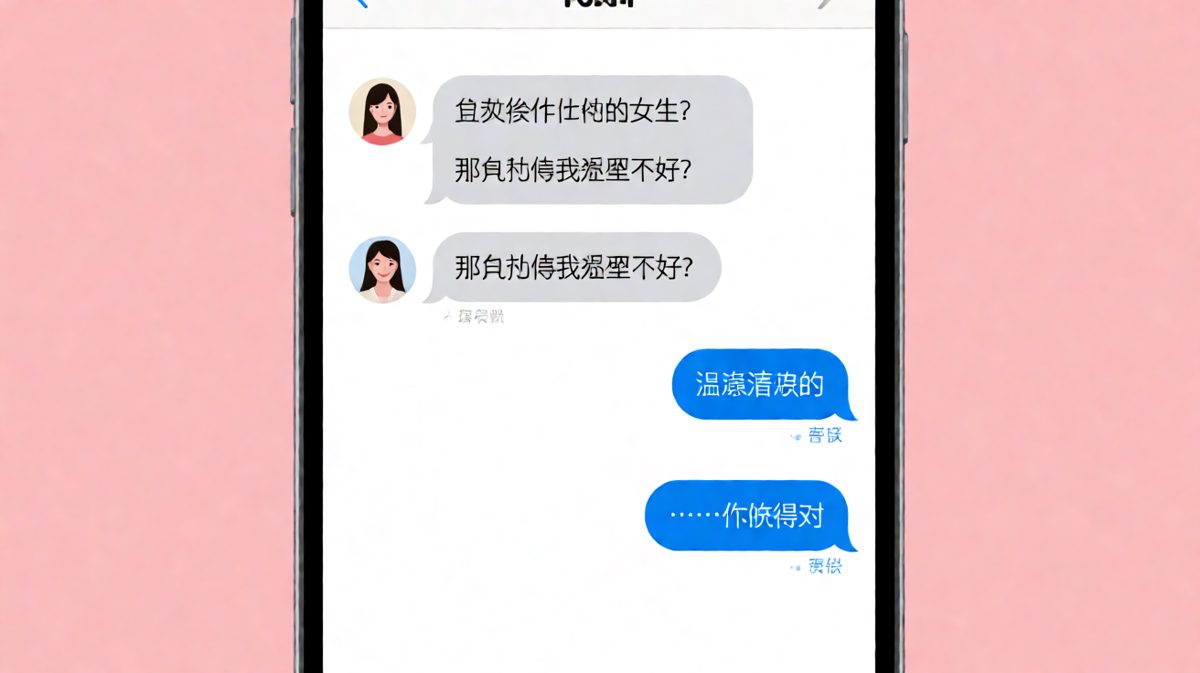 「你觉得我哪里不好？」直男瞬间崩溃的求生欲。