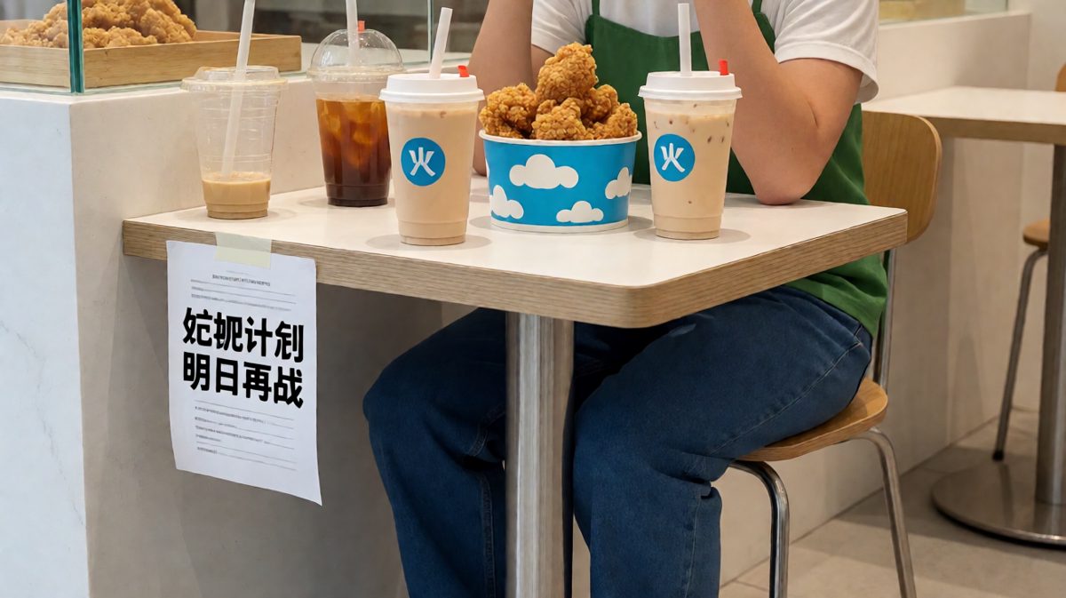 晚上：明天一定减！