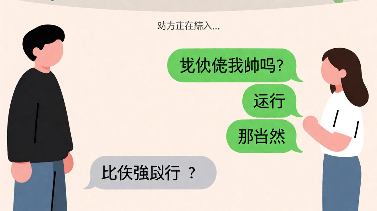 我以为她在夸我，结果她在夸别人。