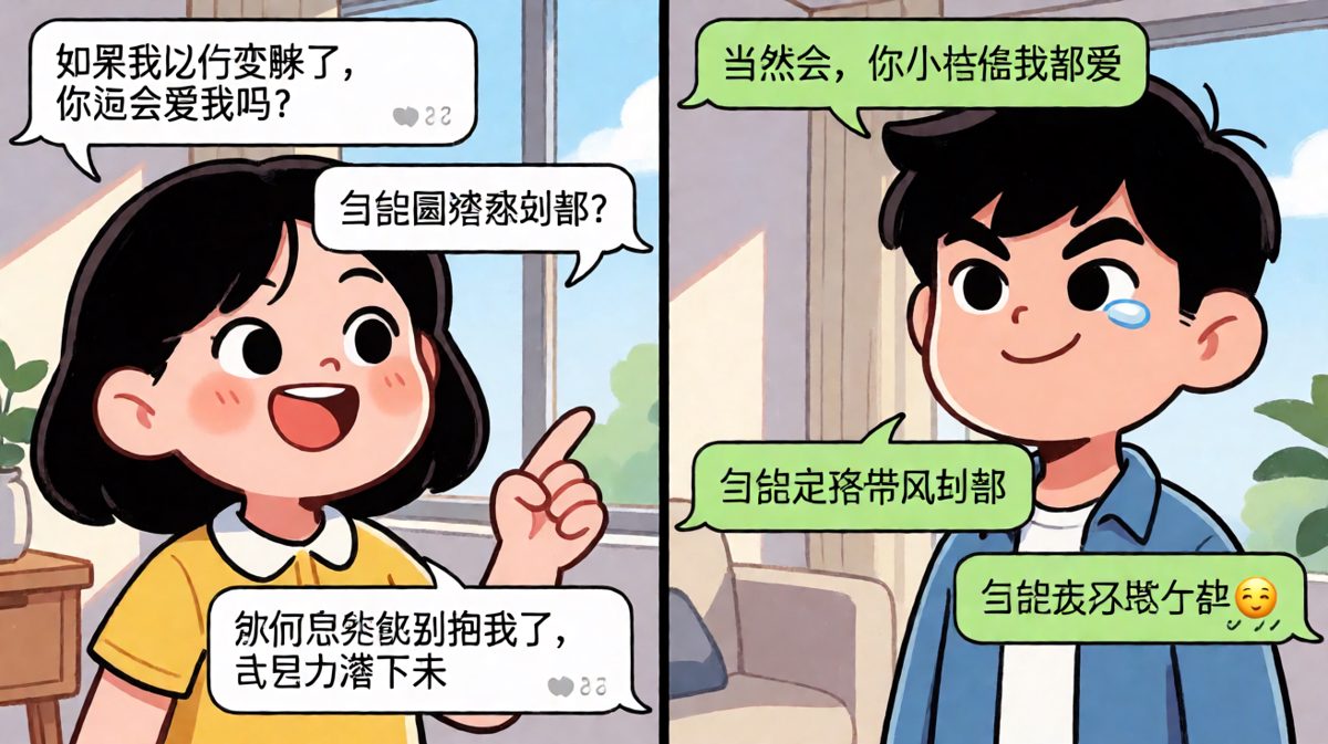 爱的承诺很响亮，但抱不动是事实。