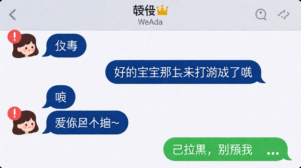 女生的「没事」翻译过来是「完蛋了」，男生的直男反应堪称教科书级翻车