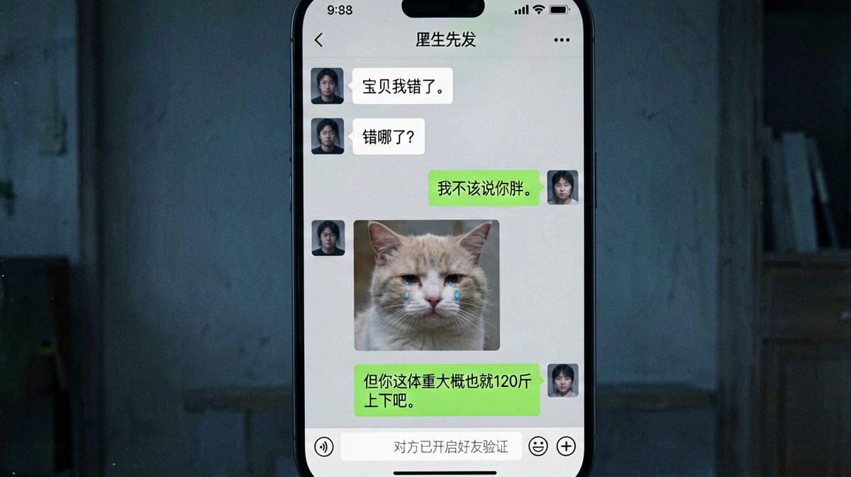 道歉差点成功，但因为补刀体型直接触发永久封号。