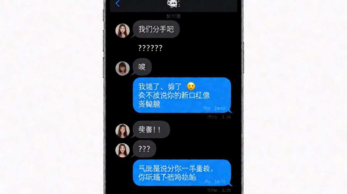 一个'分手吧'让男生当场飙泪，结果只是分蛋糕