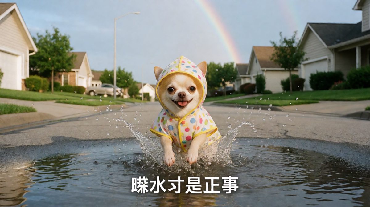 狗：下雨天是我的狂欢节