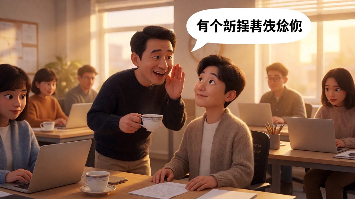老板神秘消息：有个好消息告诉你！员工期待的表情让人心疼