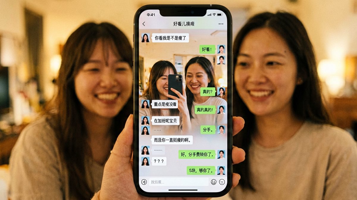 求生欲拉满却输给了5块钱分手费的直男操作。