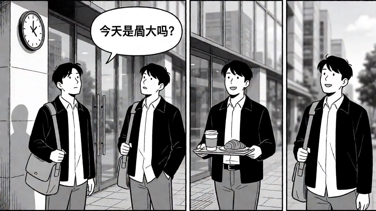 狂奔半小时打卡，结果发现今天是周六