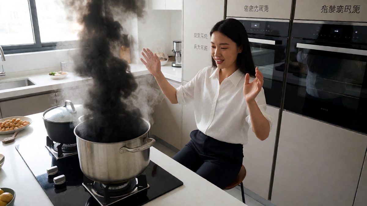 发现糊锅时已经来不及了！