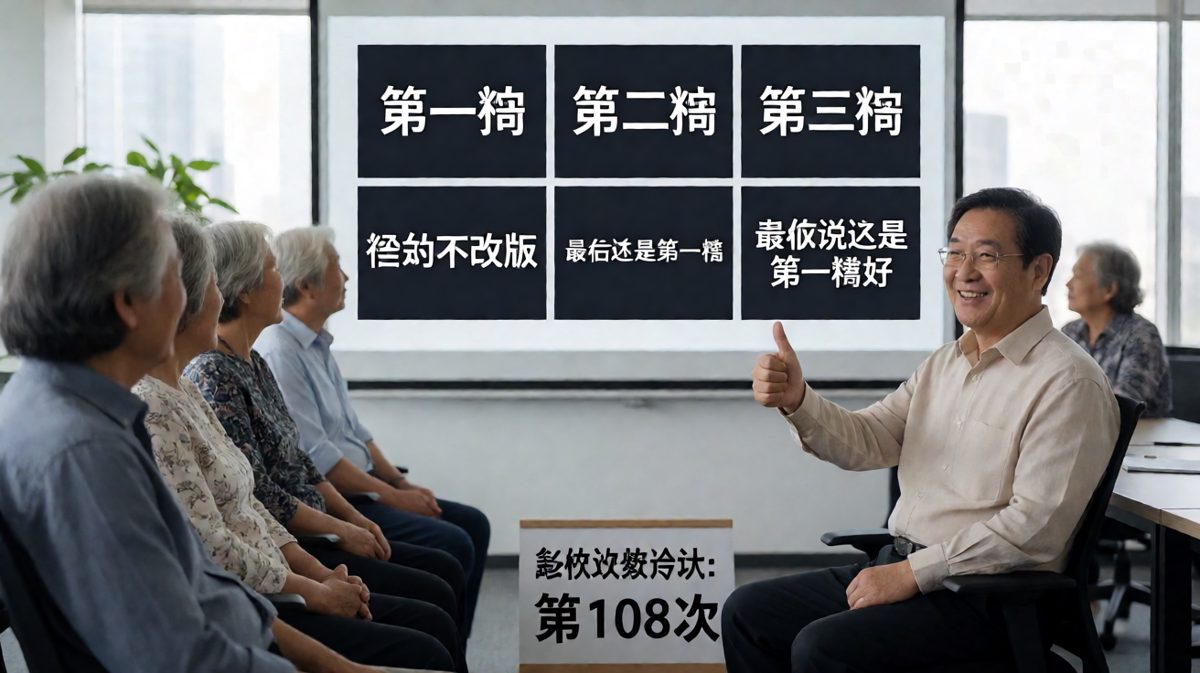 甲方永远不知道自己要什么，但甲方永远知道要改