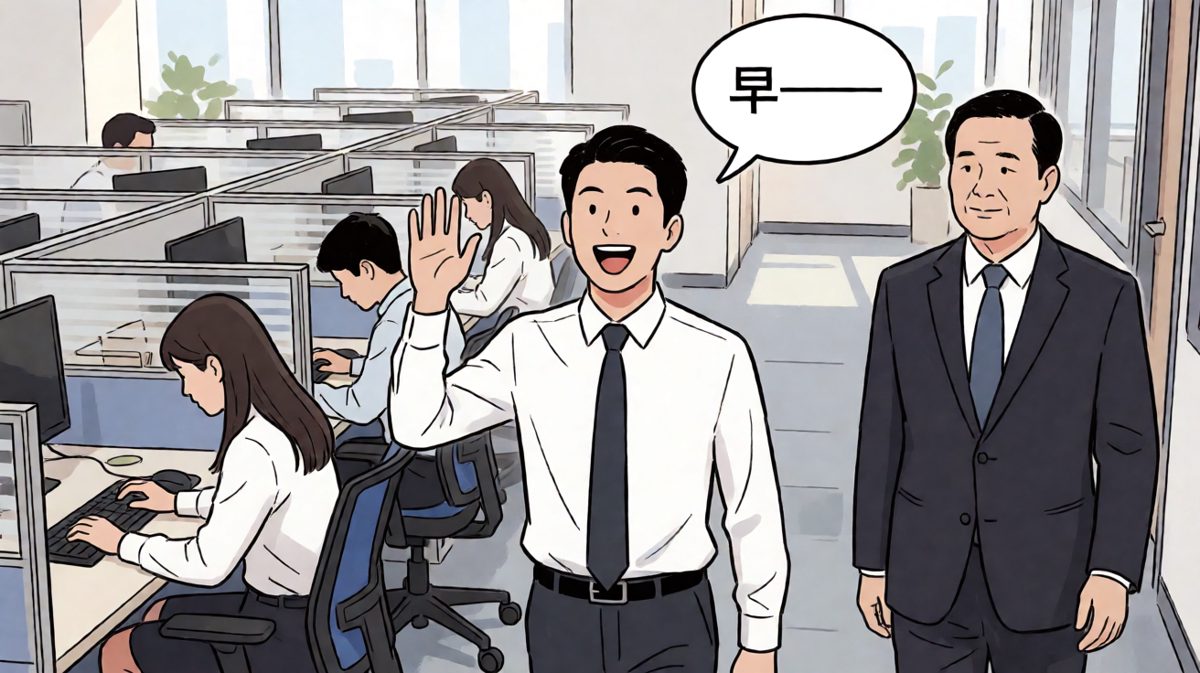 自信满满的清晨问候