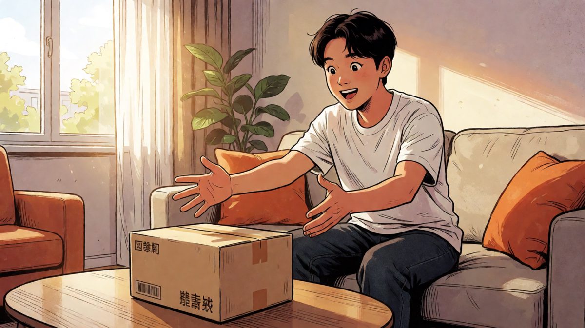 收到心心念念的快递，激动到搓手手！