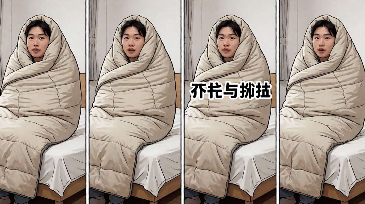 被子封印太强，无法挣脱