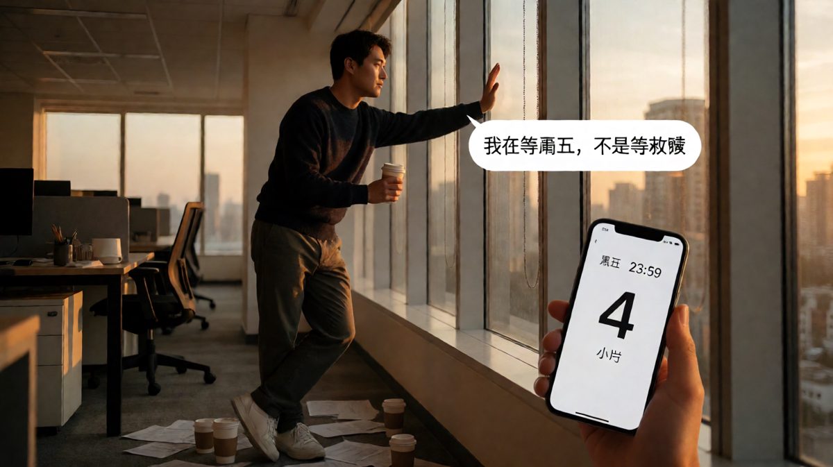 周四：我在等周五，仿佛等一场救赎