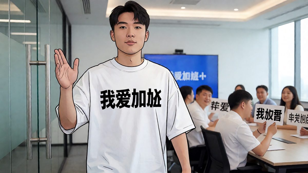 最社死的一瞬间——背后有字而不自知