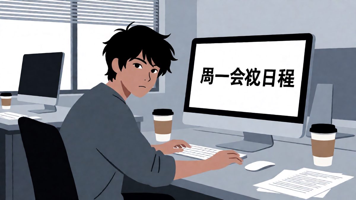 周一早晨：我的魂还在床上