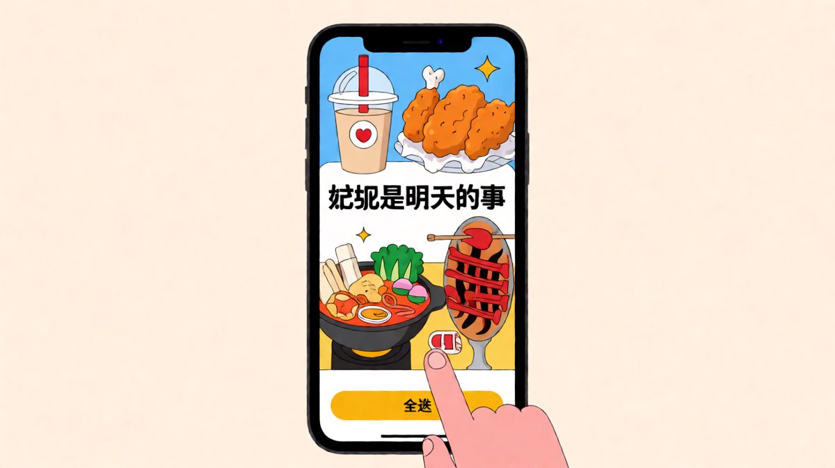 周五晚上的我：放纵吧！明天再说