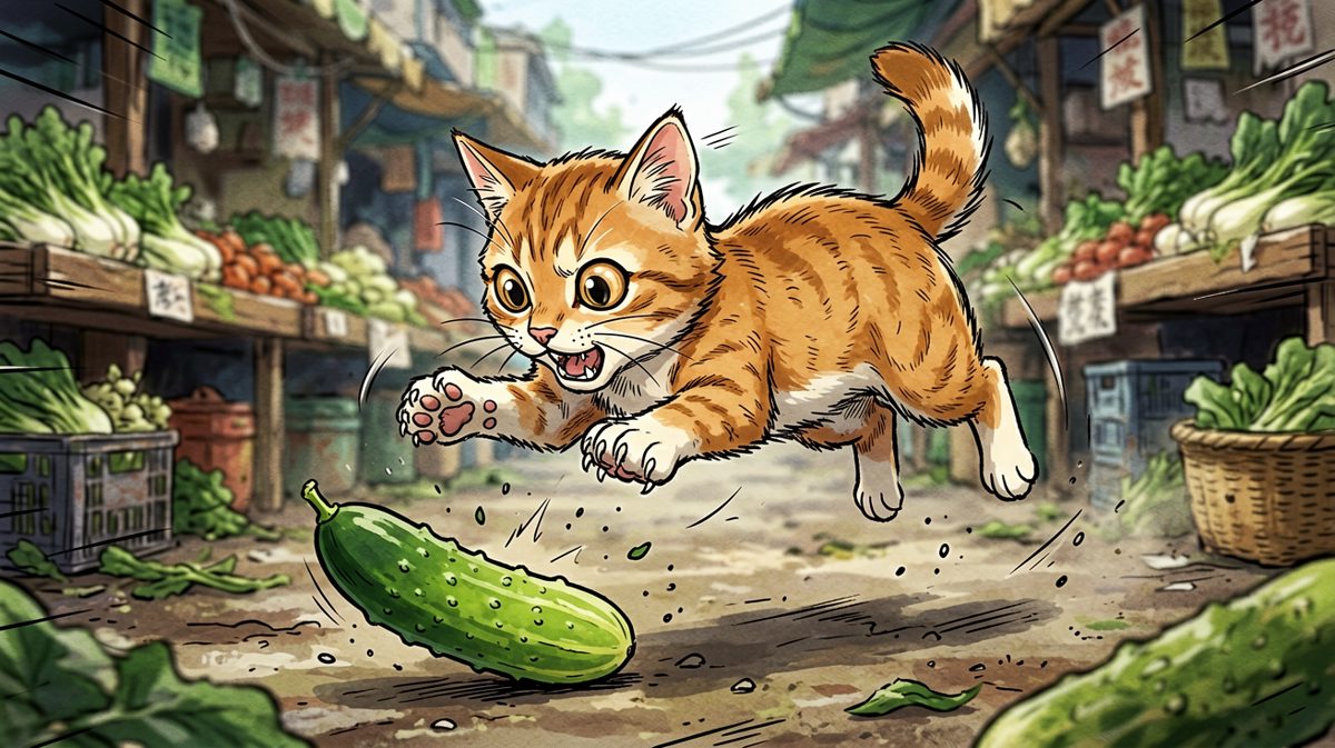 猫：有蛇！！！！！！