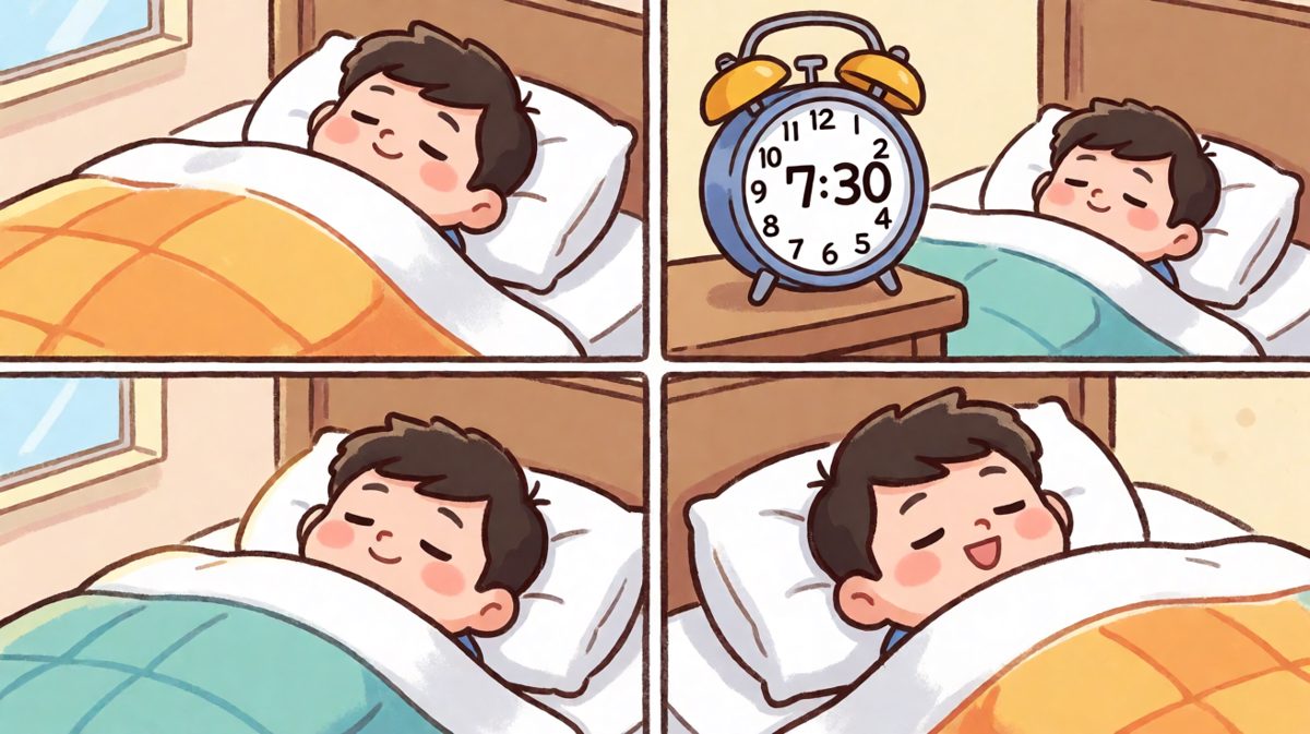闹钟响了，但身体完全不想动