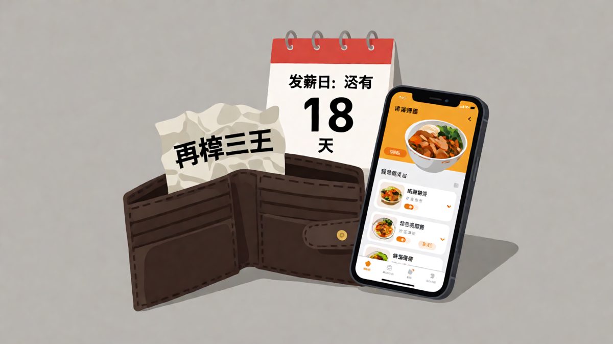 月底的我，吃土都挑有营养的