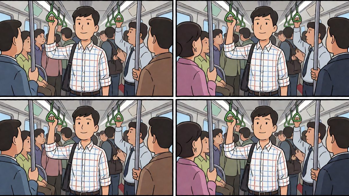 地铁上放了一个屁，还以为是别人的