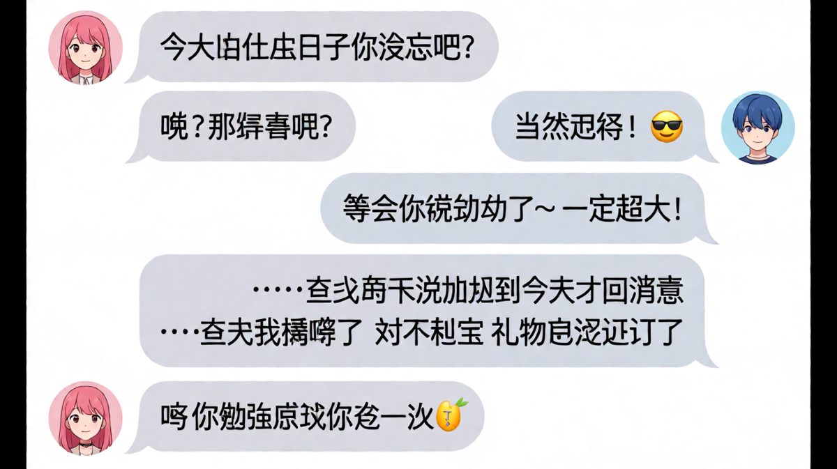 记不住纪念日还能靠嘴皮子救场吗