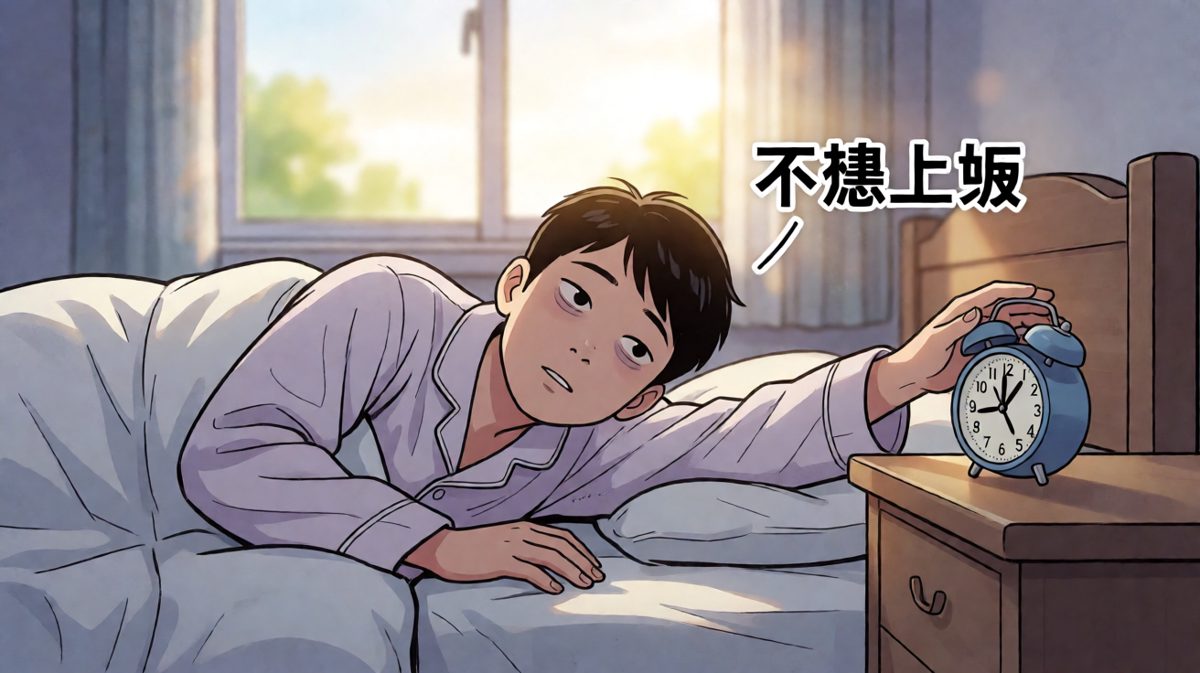 与闹钟进行最后一分钟的战斗
