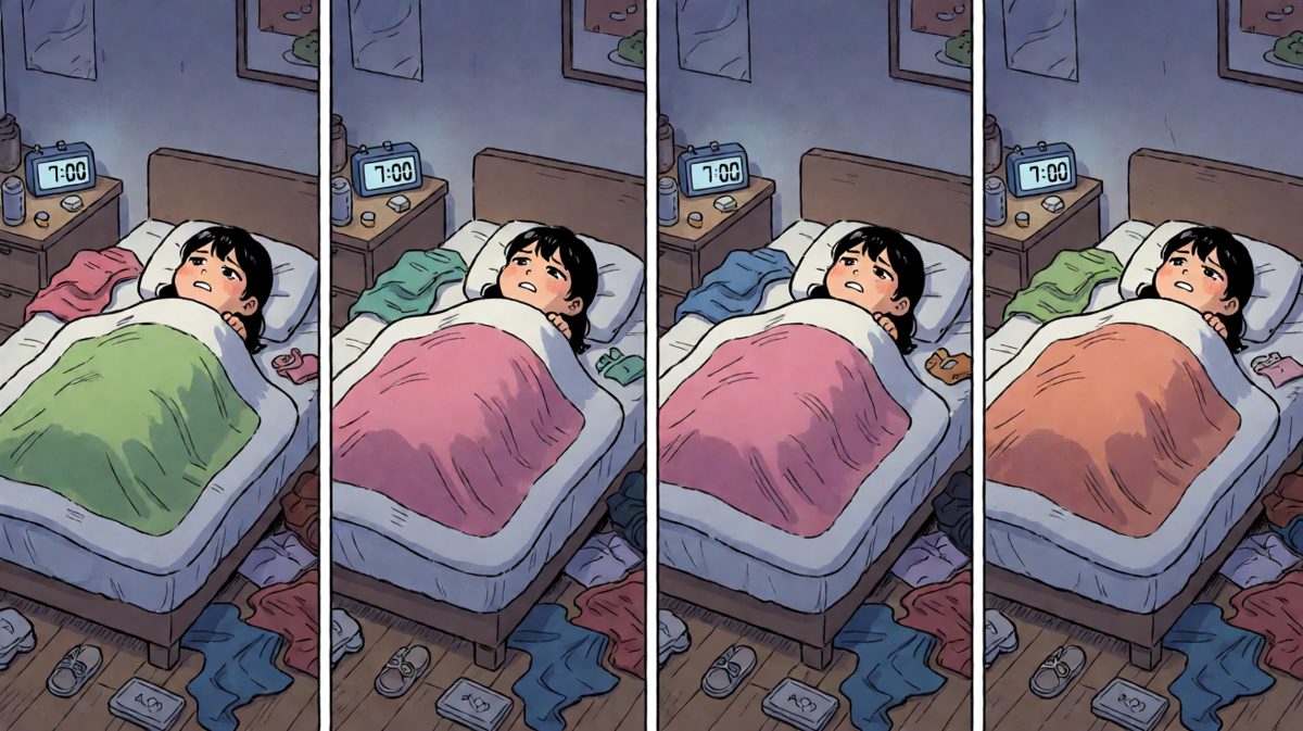 闹钟响了，但被窝封印了我