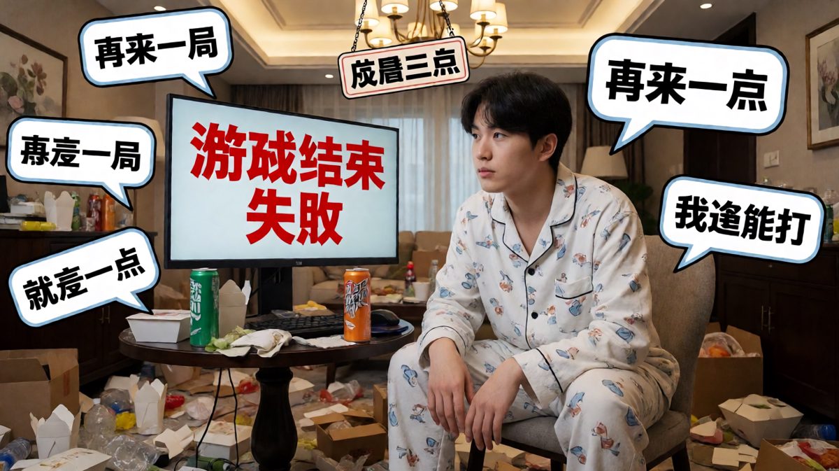 说好的'只玩一局'，天都亮了还没睡