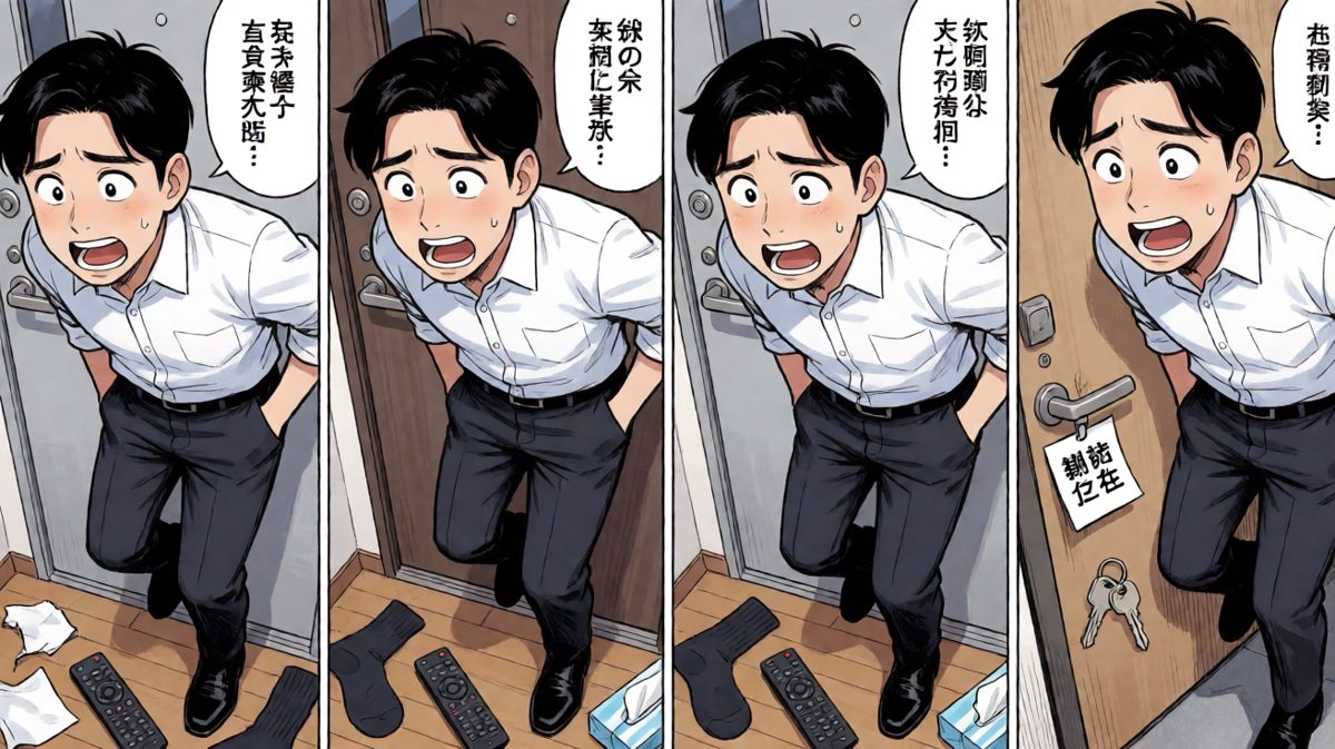 钥匙之谜，原来在眼前