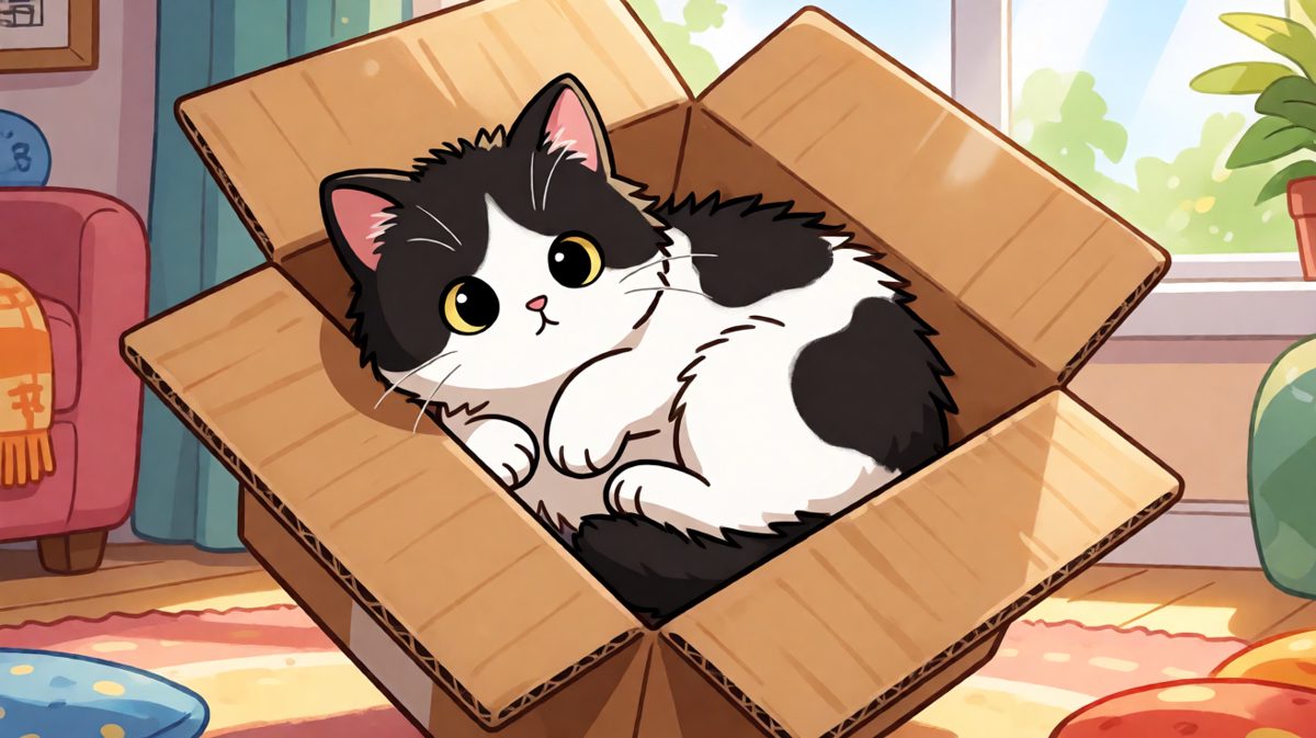 猫猫定律：只要我躲进去，我就隐形了