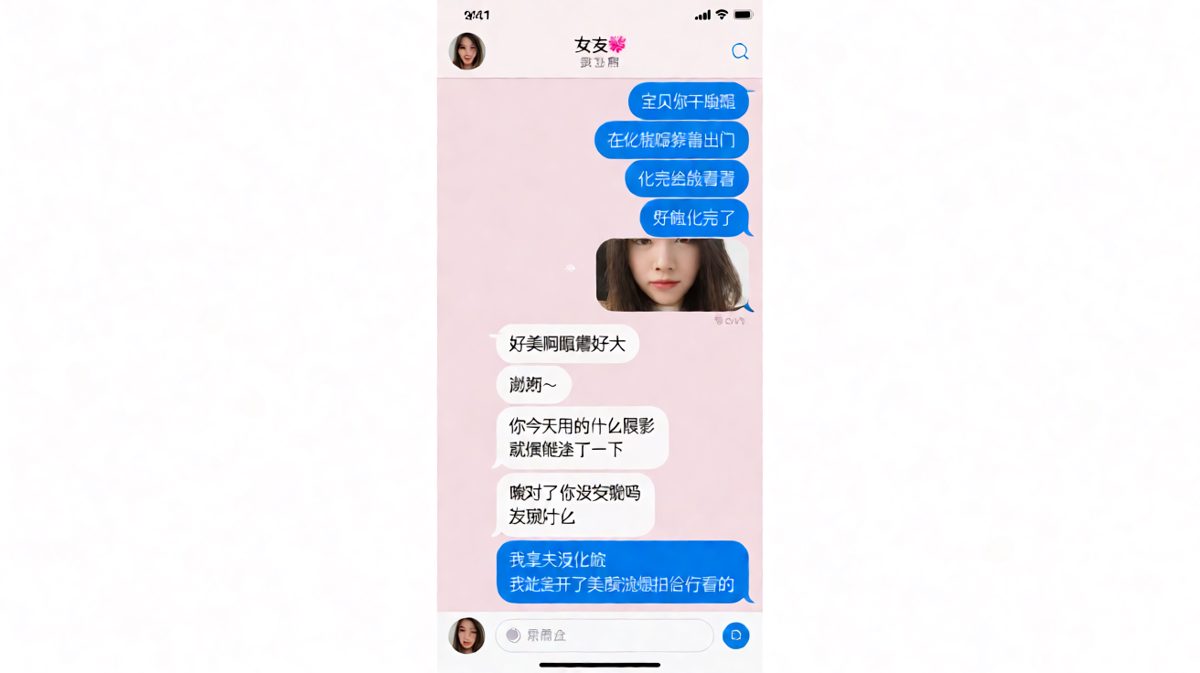 男生疯狂夸妆容精致，结果女生根本没化妆全靠滤镜