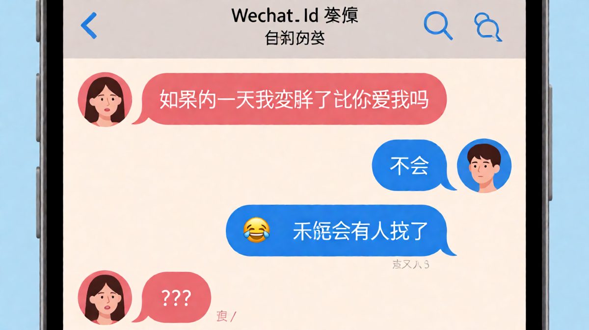 「不会——就不会有人抢了」的反转情话