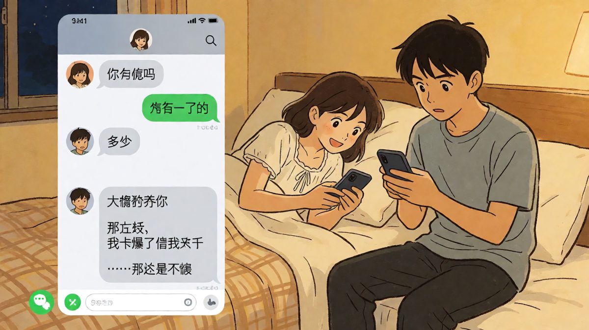 试探性借钱大作战，男生的情话最终败给了转账请求