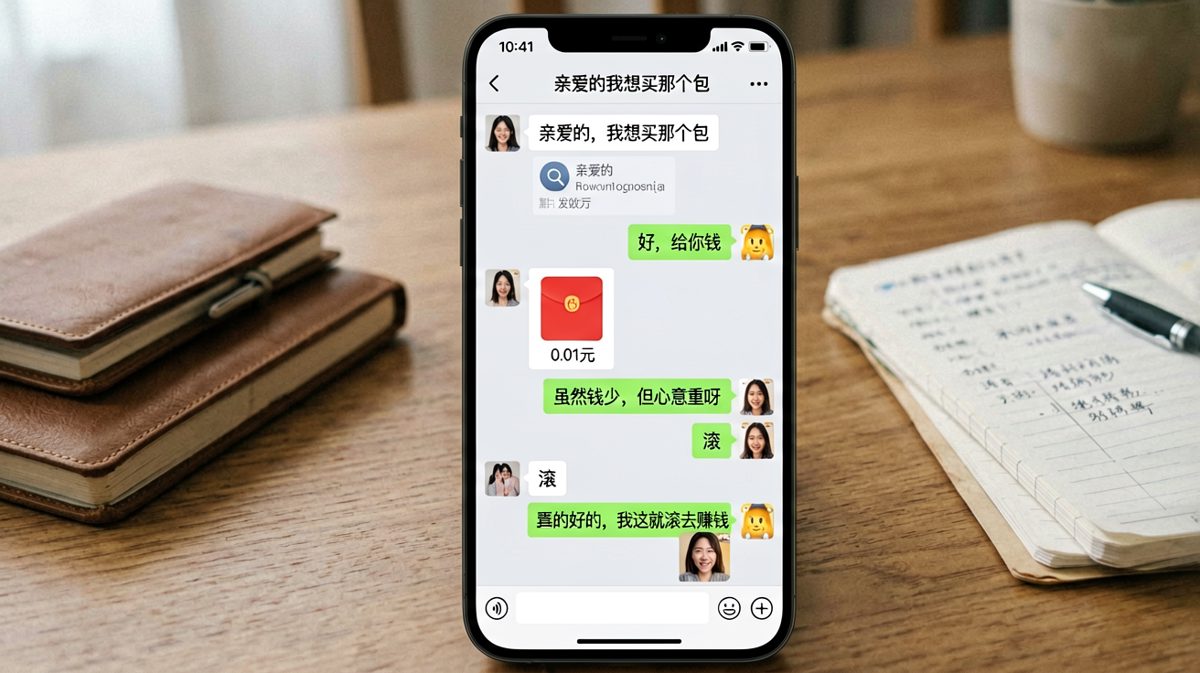 0.01元的红包，诠释了什么叫'财大气短'的浪漫！