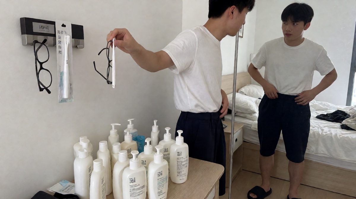 灾难性的起床rush，手忙脚乱。