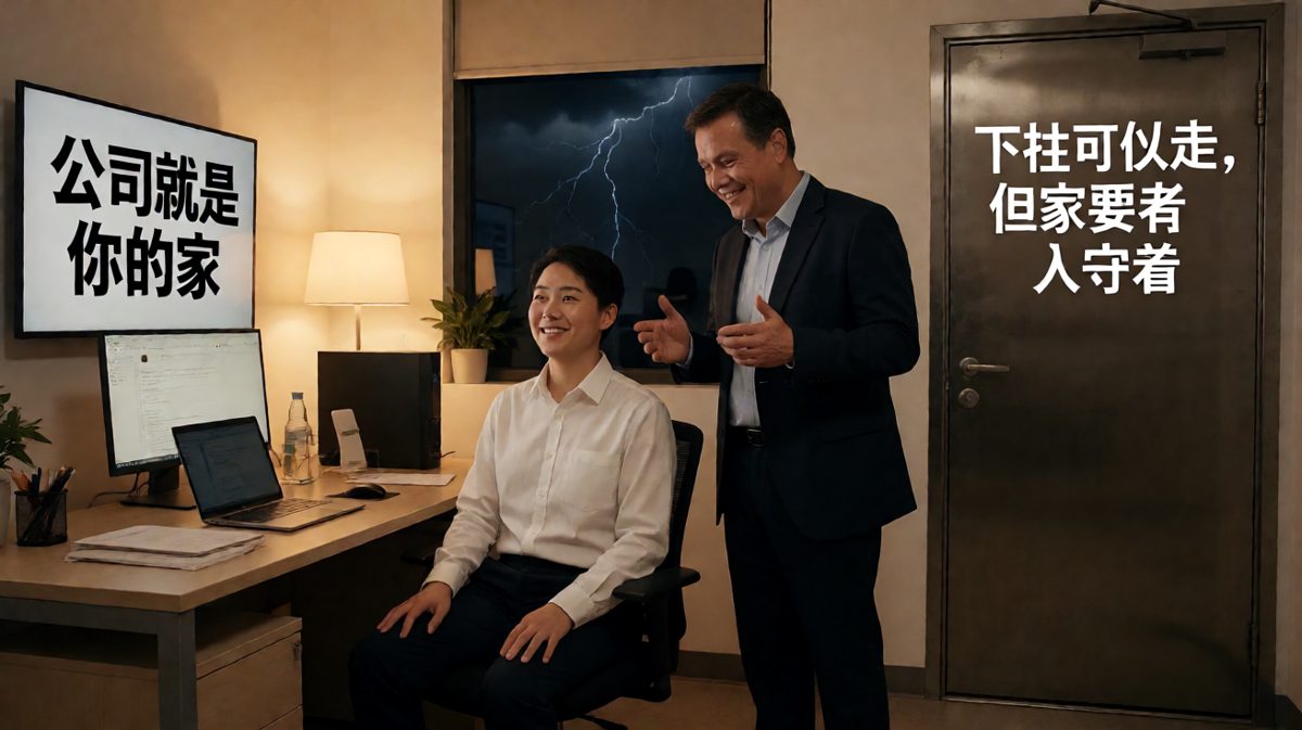 公司是我家，下班别想家