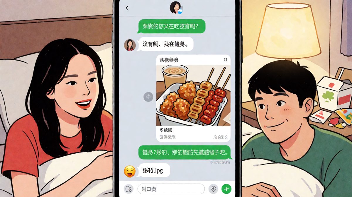 健身人设的崩塌只需一张外卖截图