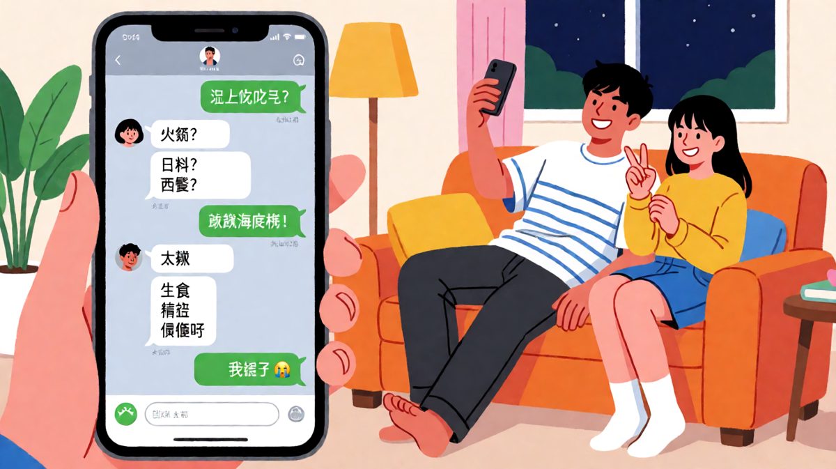 '随便'是情侣关系中最危险的词汇