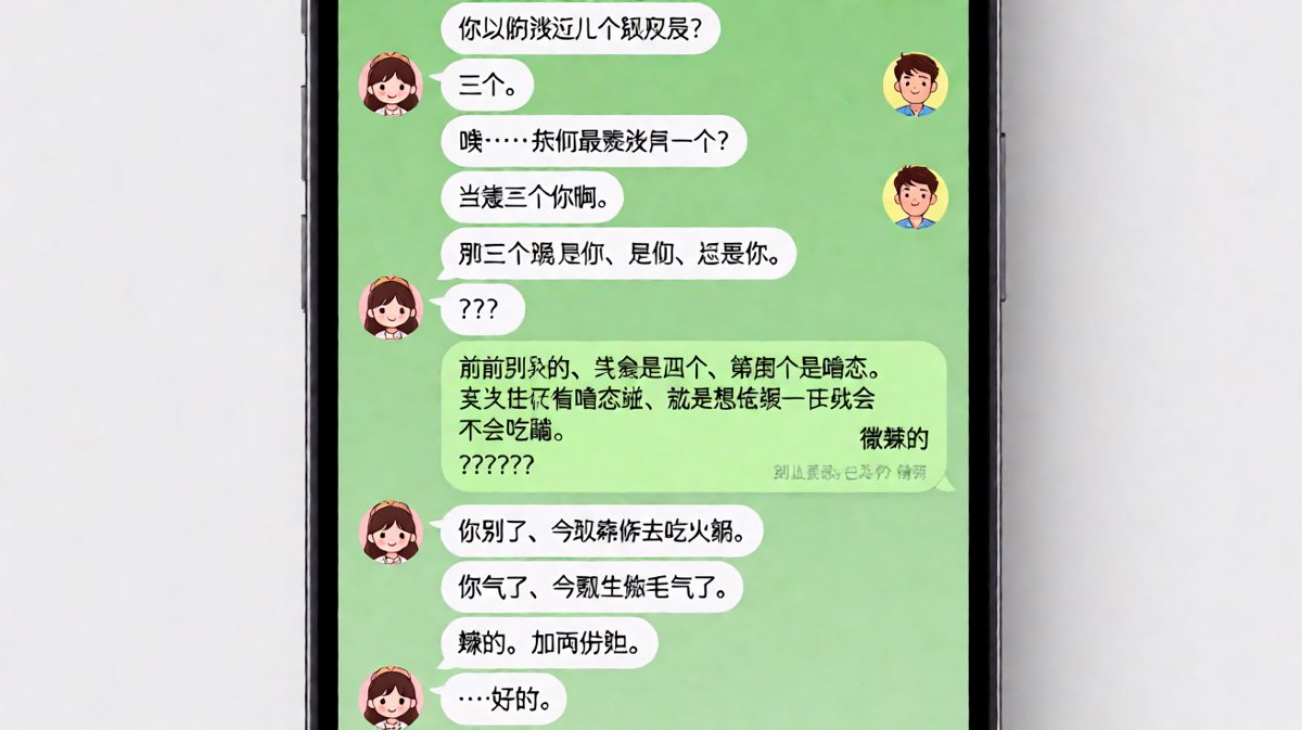 男友用情话反被套路，最终用火锅收买的搞笑对话
