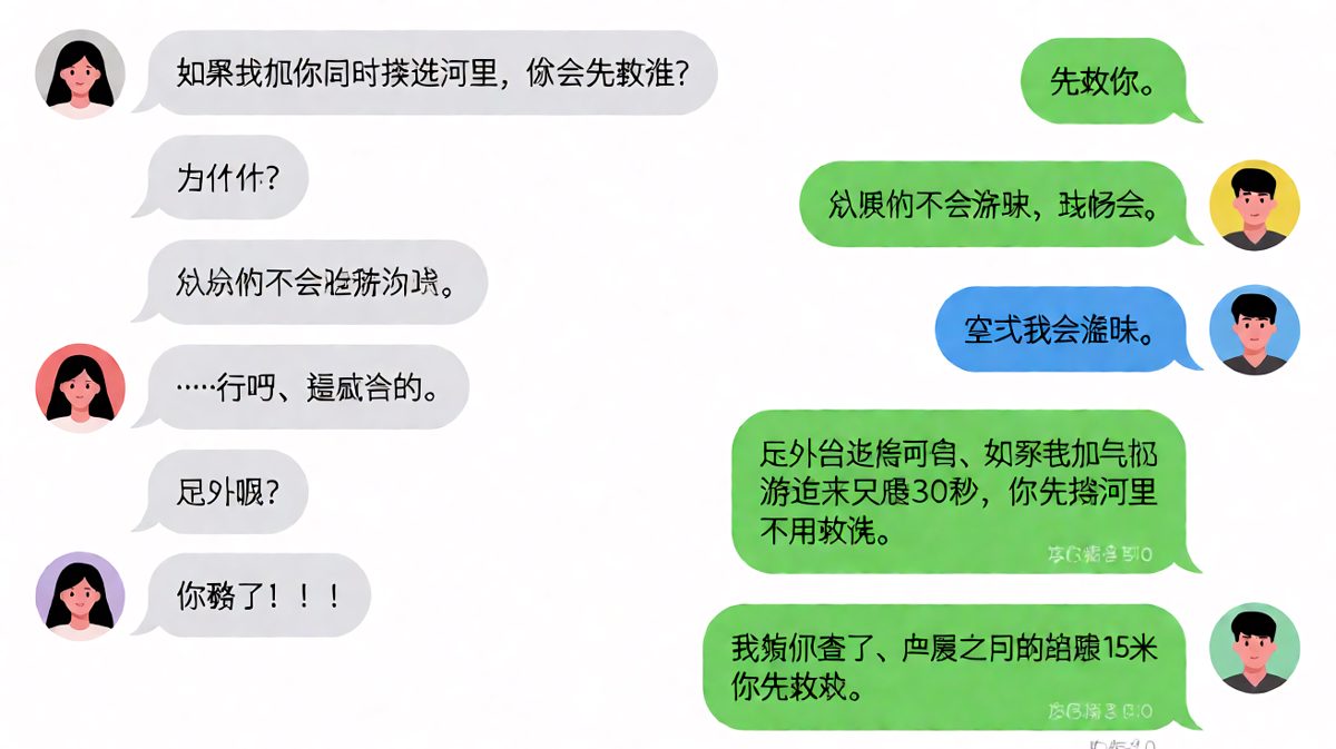 送命题变成数学题，男生逻辑鬼才
