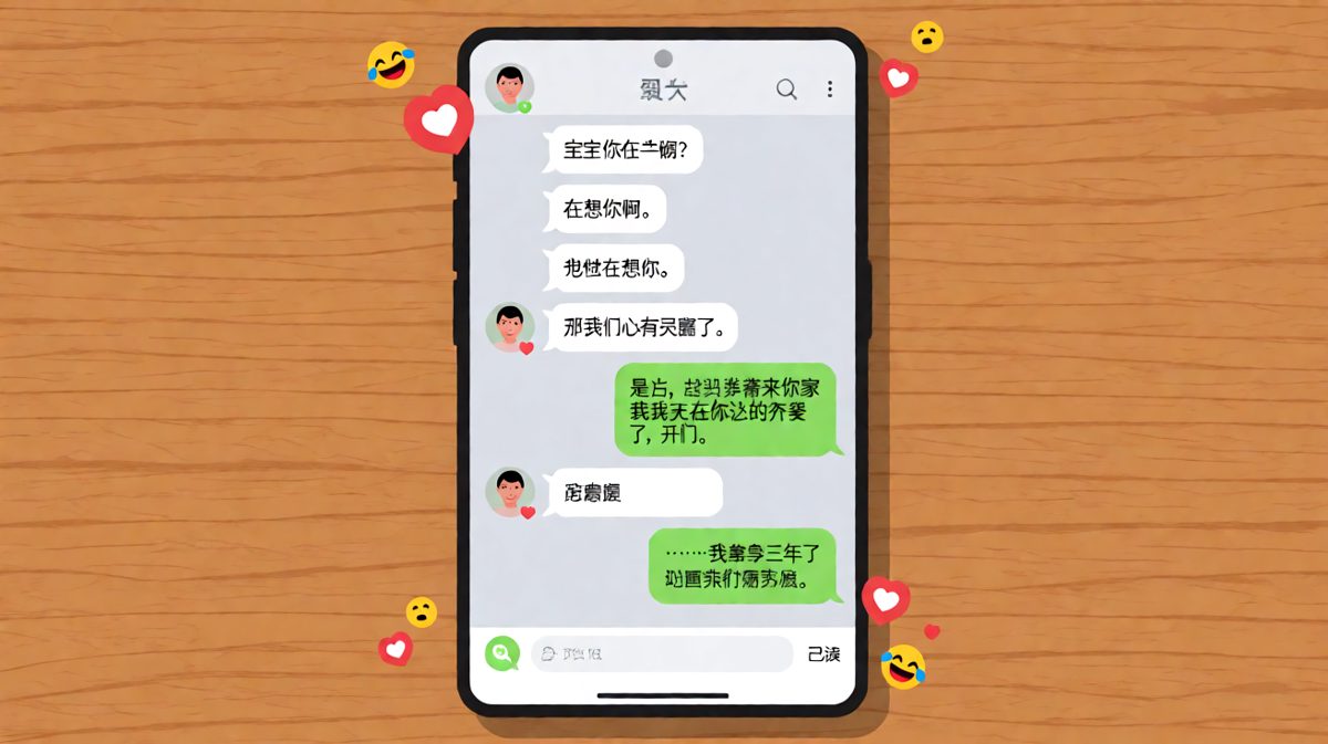 我以为在调情，其实是在被外卖骑手找上门