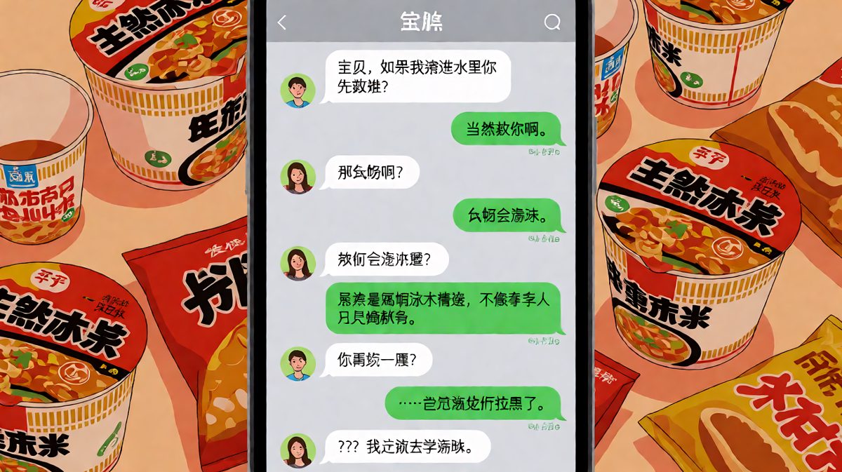 送命题秒变游泳培训班报名现场