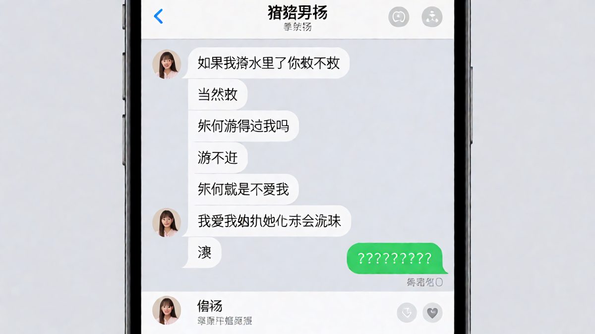 【求生欲考验】一道送命题的终极翻车现场，直男思维彻底翻车