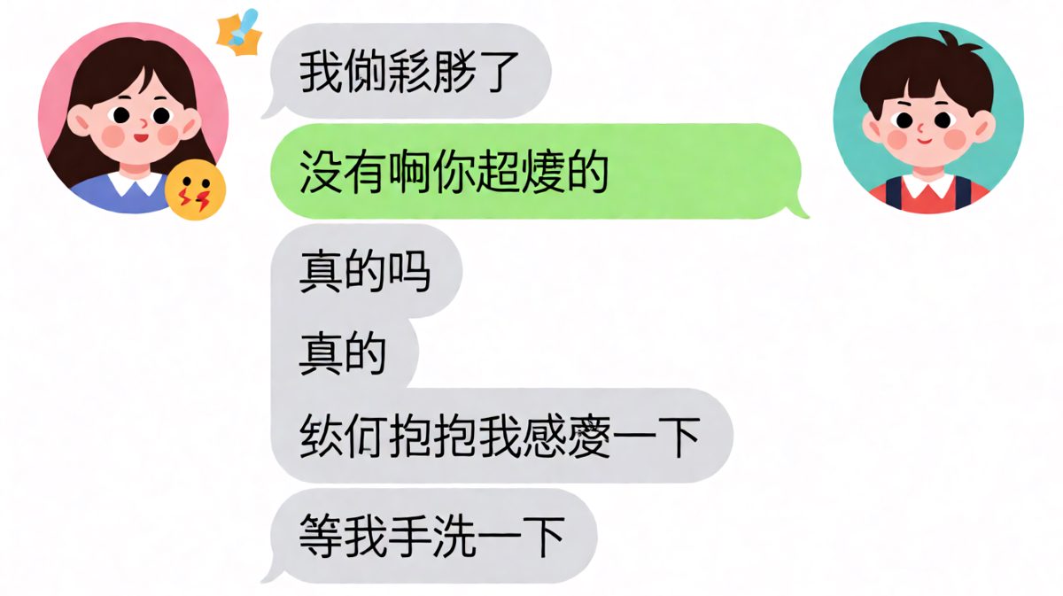 求生欲拉满，结果输给了洗手这个动作